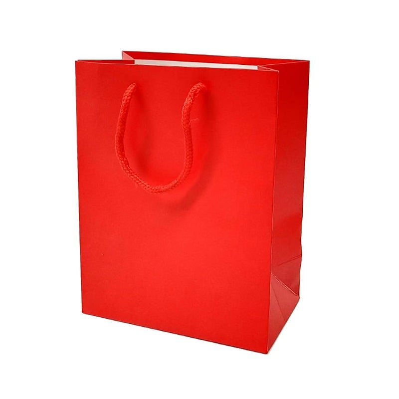 Single Color Handbag Gift Bag Packaging Bag Kraft Paper Gift Paper Bag Spot - Image 3